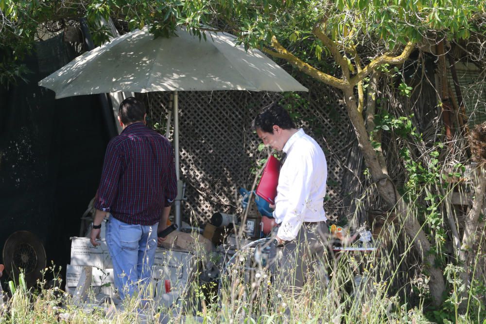 El cadáver se encontraba en una casa ocupada en el camino de sa Sal Rossa