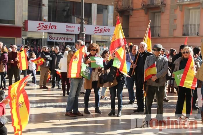 Concentración 'España existe' en Cartagena