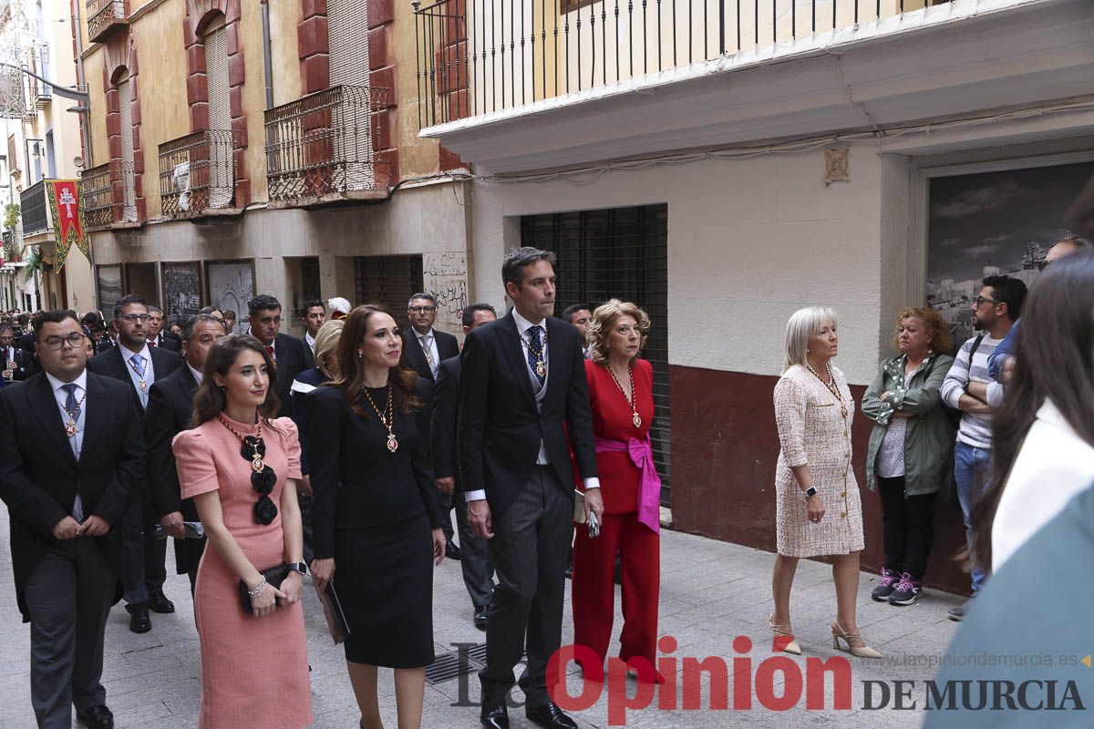 Fiestas de Caravaca: Procesión de regreso a la Basílica