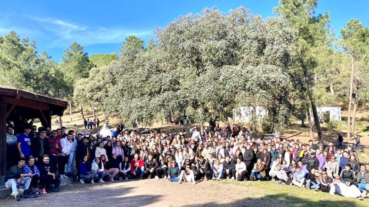 Imagen tomada en el Día de la Convivencia del CES Ramón y Cajal, celebrado en febrero de 2023.