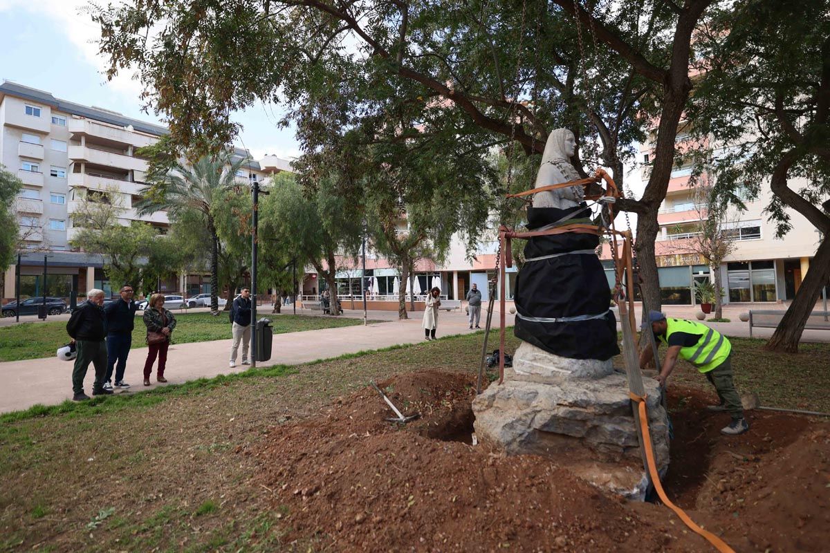 Galería: Todas las imagenes del traslado de la pagesa de Ibzia a su nueva ubicación