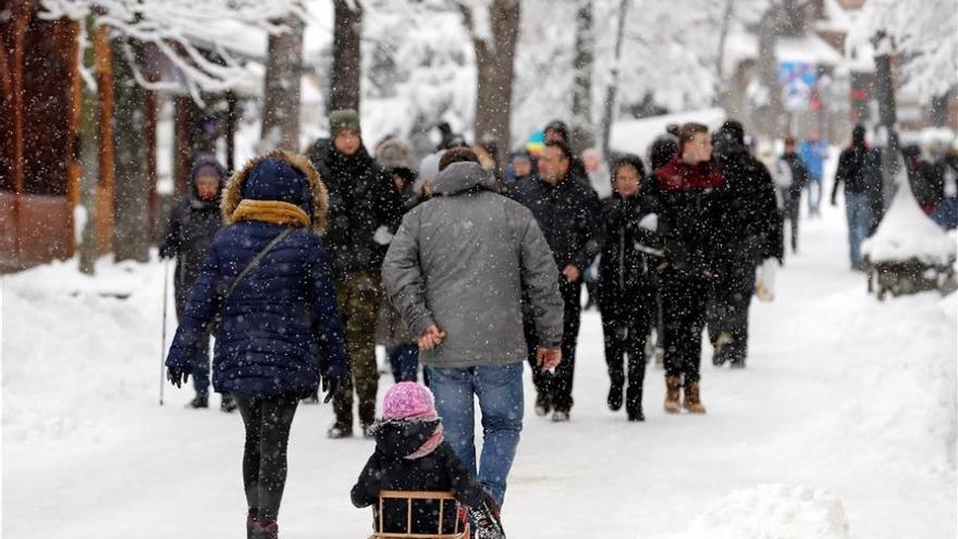 Nevadas intensas el fin de semana en el norte e interior