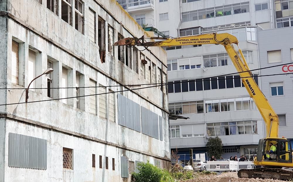 Los animalistas acudieron a rescatar a los gatos antes de que comenzasen las obras de derribo