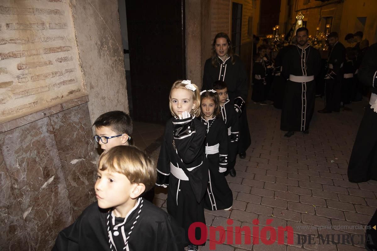 Los niños toman las calles de Caravaca en la procesión de Lunes Santo