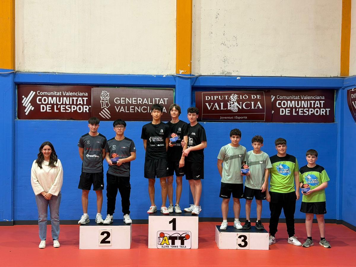 Los cadetes del club olivense, subcampeones autonómicos