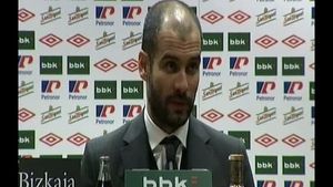 Guardiola: A San Mamés no veus el moment que acabi el partit
