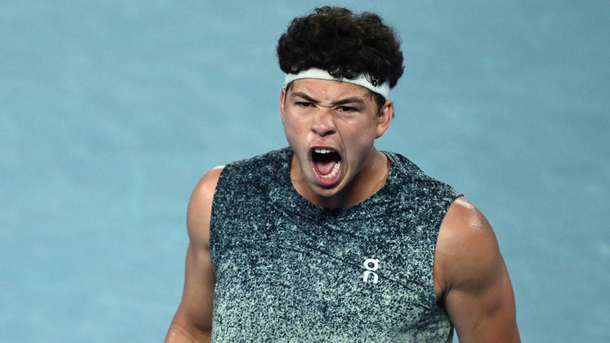 Ben Shelton, próximo rival de Sinner en el Open de Australia