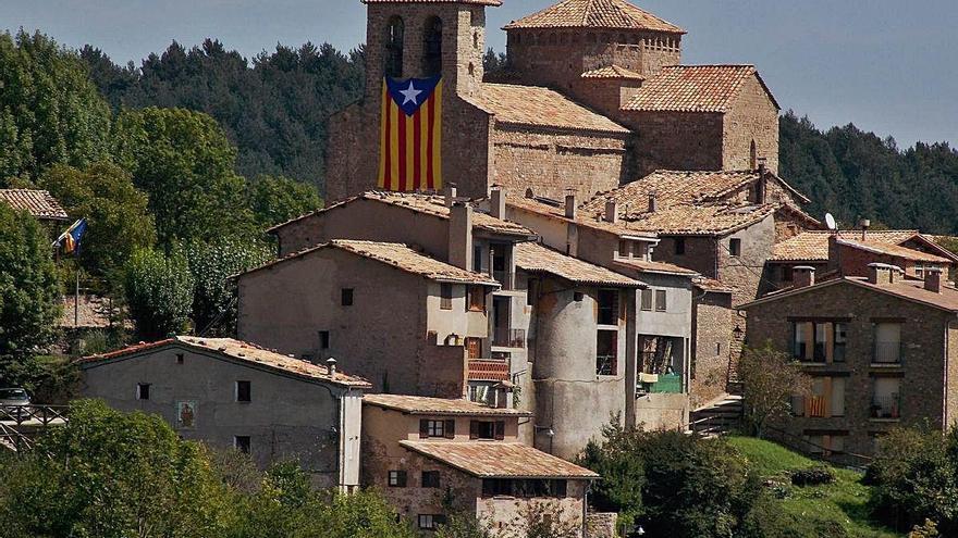 Vista del nucli antic de Sant Jaume de Frontanyà