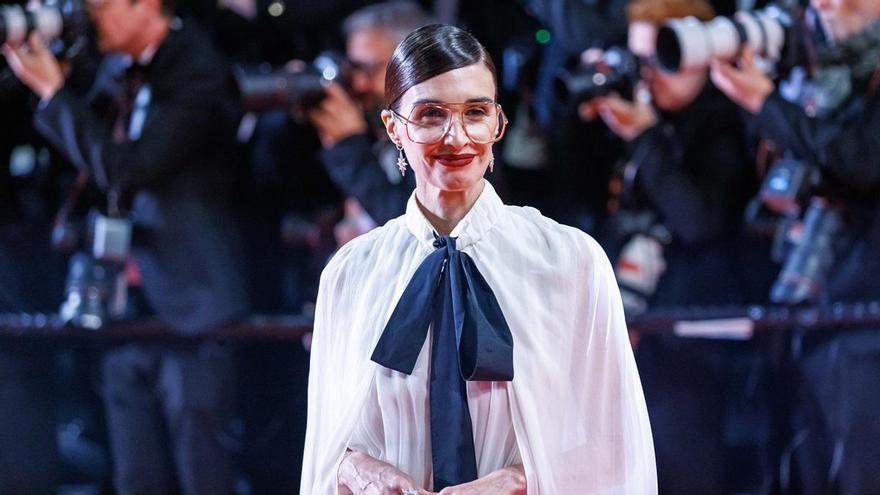 El diseño de Palomo Spain con el que Paz Vega brilla en la alfombra roja del Festival de Cine de Cannes