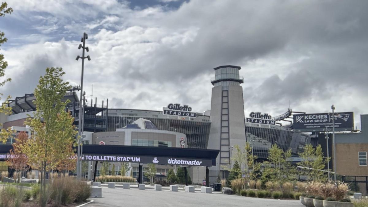 Gillette Stadium, hogar de los New England Patriots en la NFL y sede mundialista