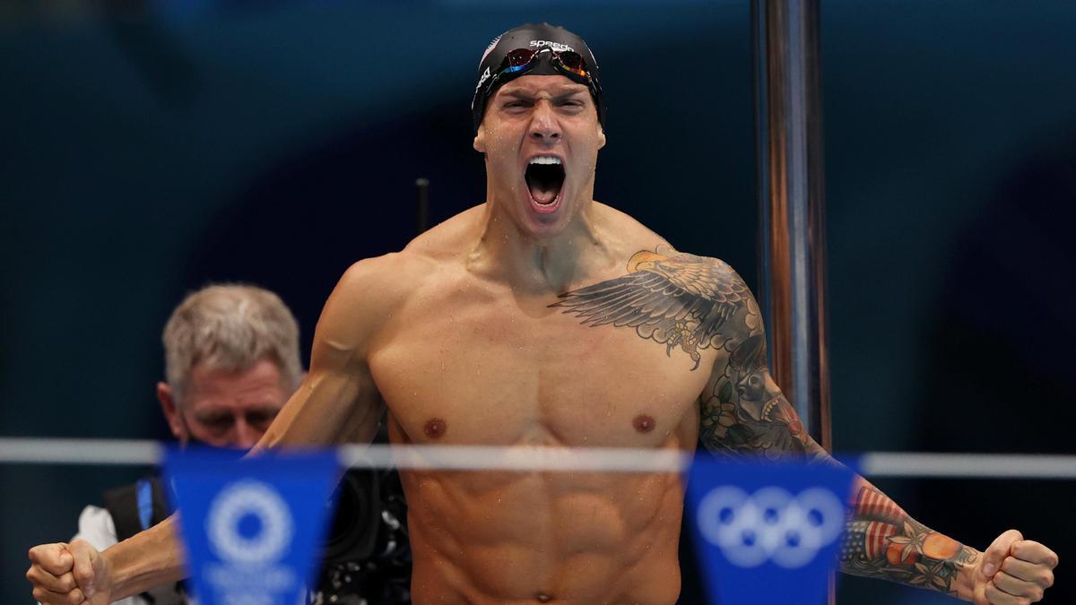 Dressel, nadador estadounidense medallista de oro: "En Tokio sentí la magnitud de la presión".