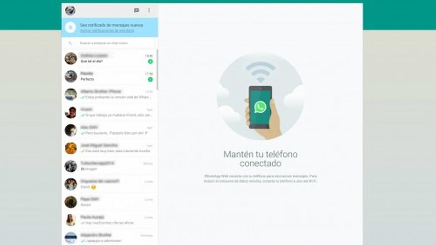 WhatsApp Web: Así se envían mensajes desde el ordenador