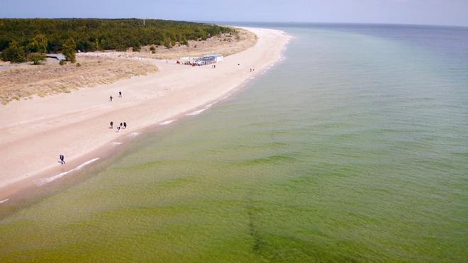 Las playas bálticas próximas a Gdansk