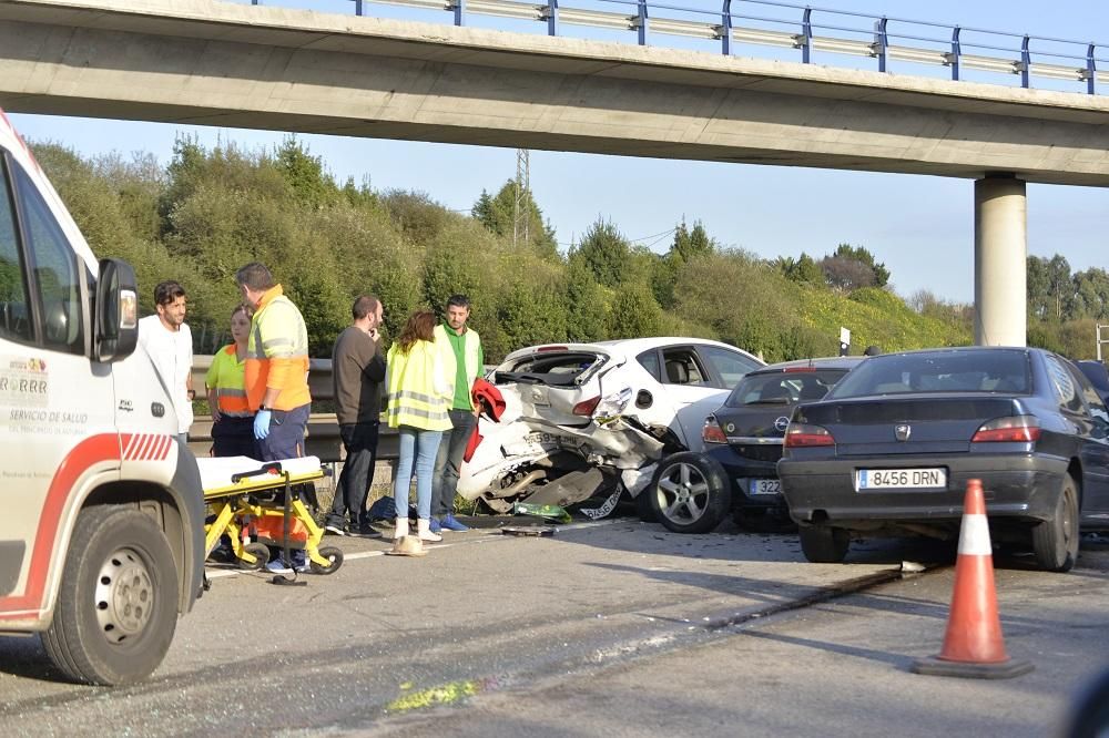 Accidente en Avilés