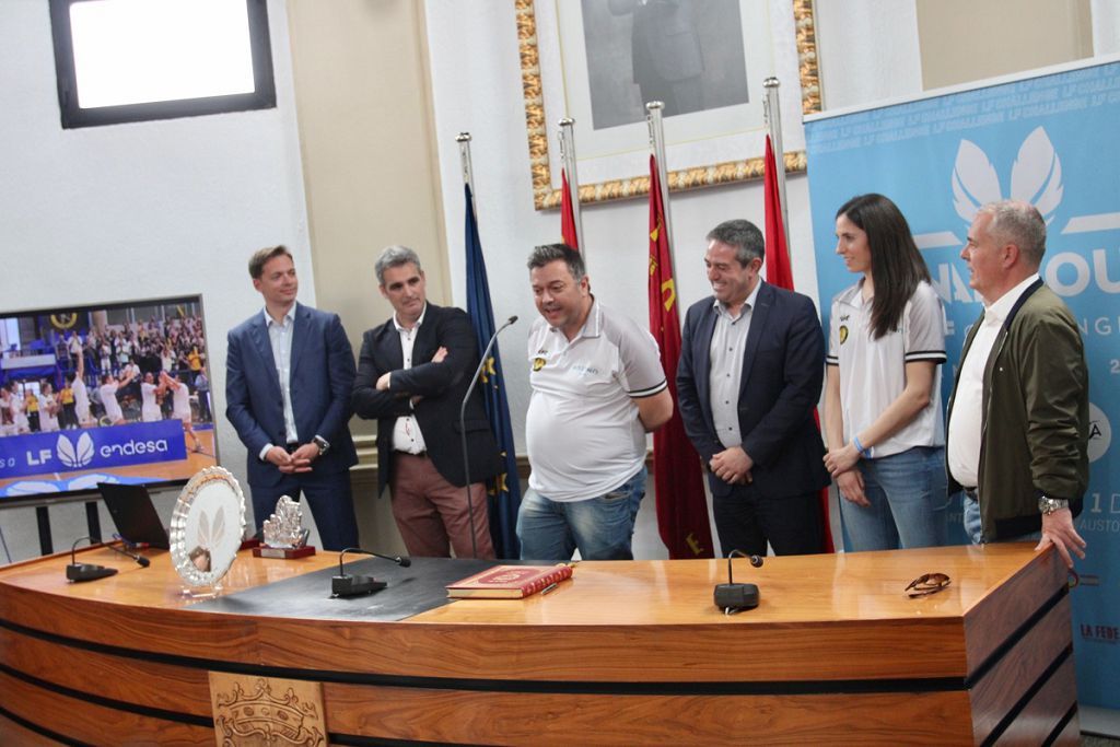 Recepción al Hozono Jairis en el Ayuntamiento de Alcantarilla
