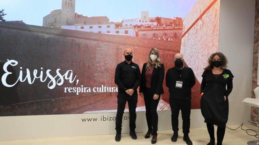 Presentación de ‘Eivissa, respira cultura’, en Fitur. | AE