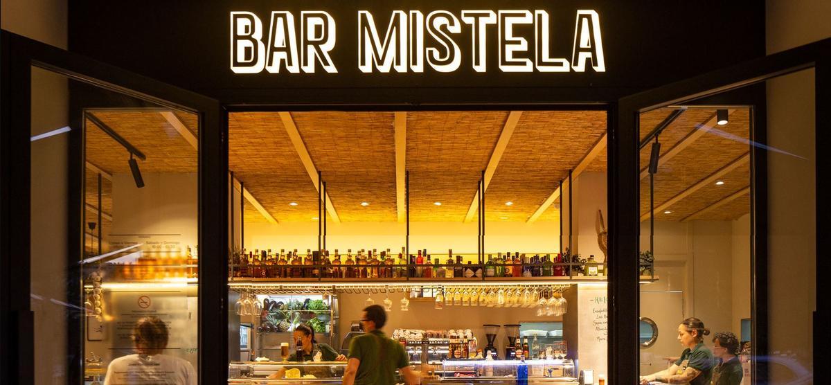 La fachada del Bar Mistela