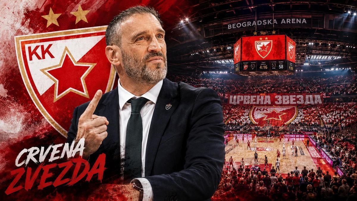 Ibon Navarro apunta a entrenador del Estrella Roja.