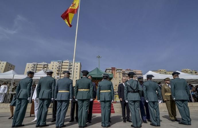 12/10/2017 LAS PALMAS DE GRAN CANARIA. Celebración del Día la Patrona de la Guardia Civil en la Comandancia de Las Palmas. FOTO: J. PÉREZ CURBELO