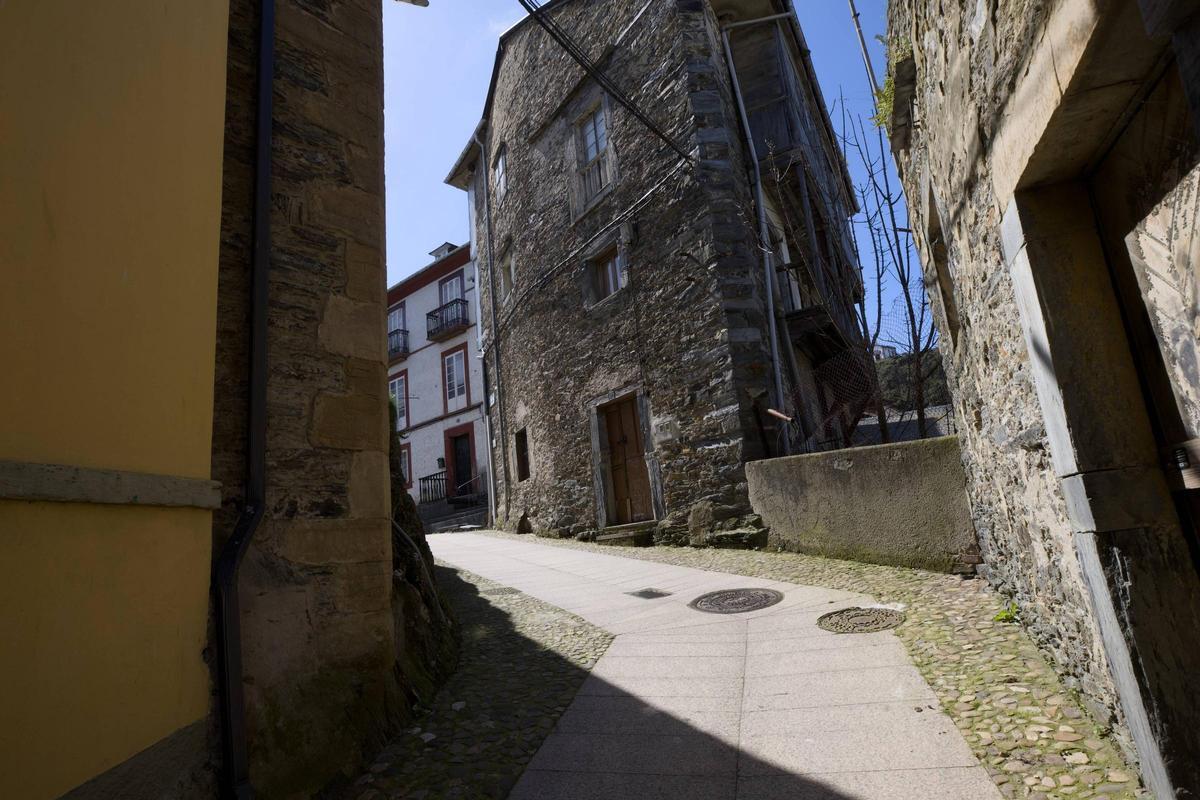 Acceso a la calle Lobo desde Los Escalerones.
