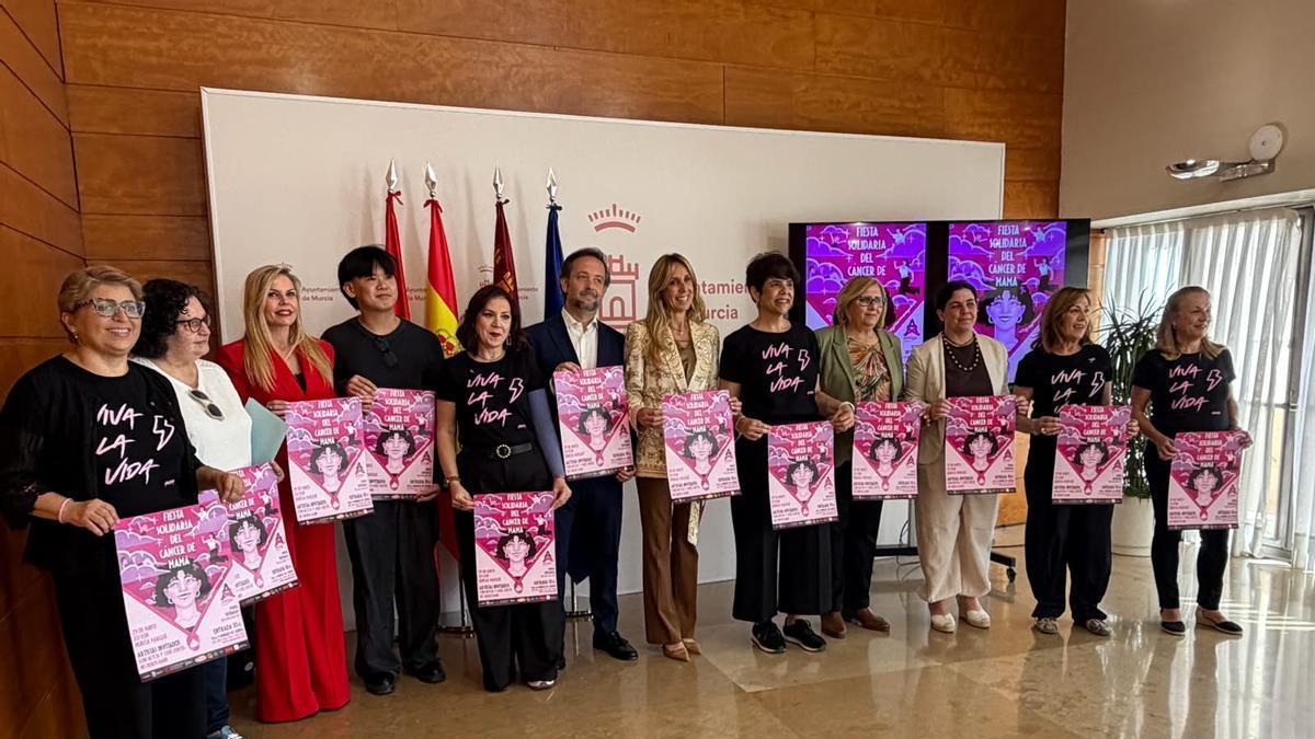 Presentación de la fiesta solidaria organizada por la Asociación Amiga.