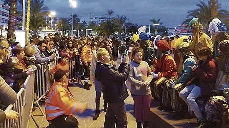 Una imagen de la pasada Cabalgata de Reyes en AlcÃºdia.