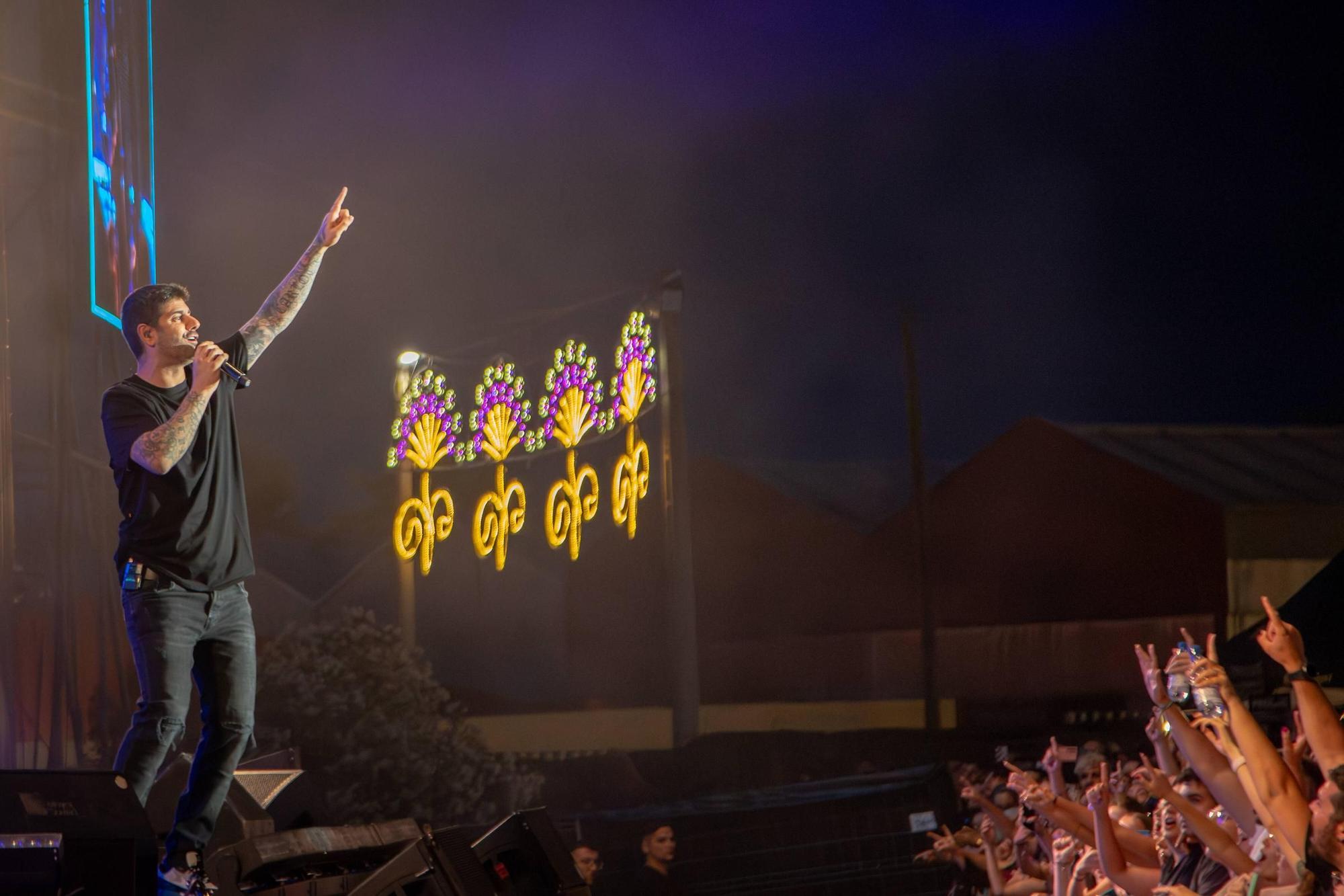 Así se vivió el concierto de Melendi en Badajoz