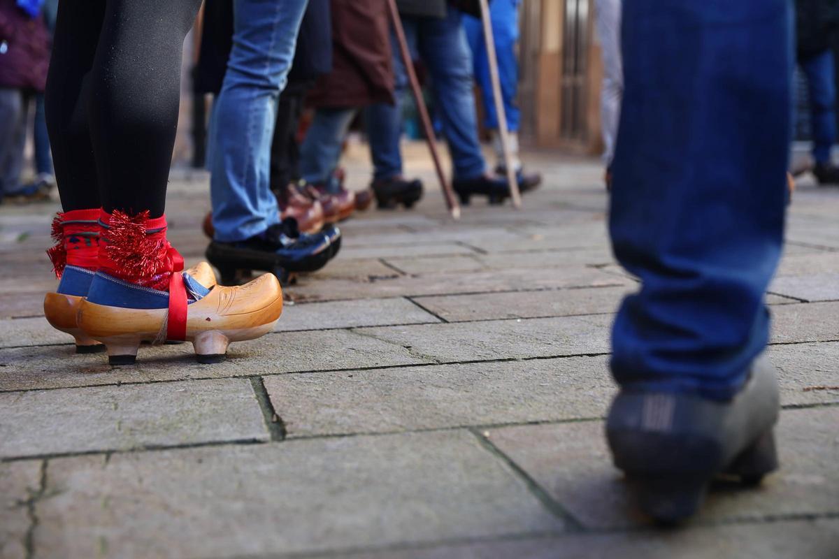 EN IMÁGENES: Así fue la primera "madreñada" de Asturias