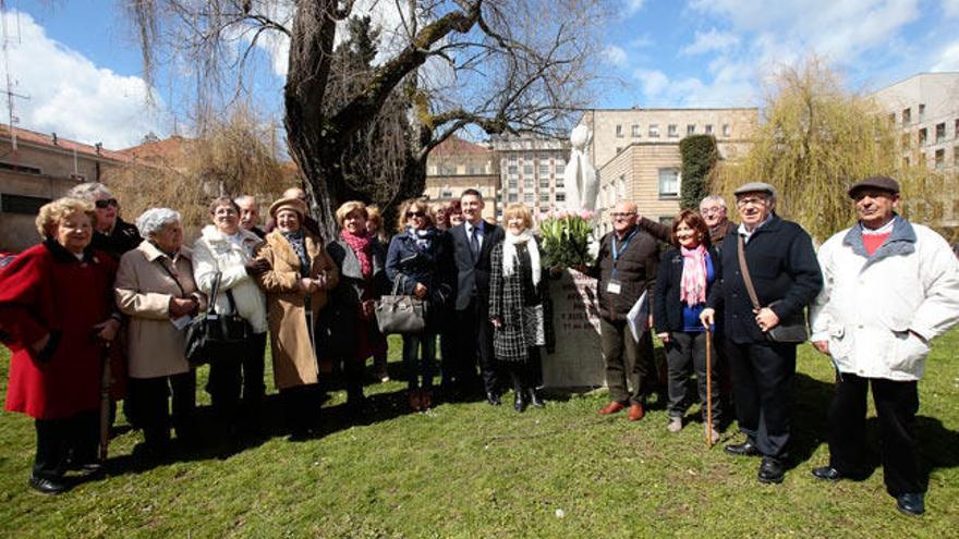 Homenaje a los enfermos de párkinson en Vigo // A. IRAGO