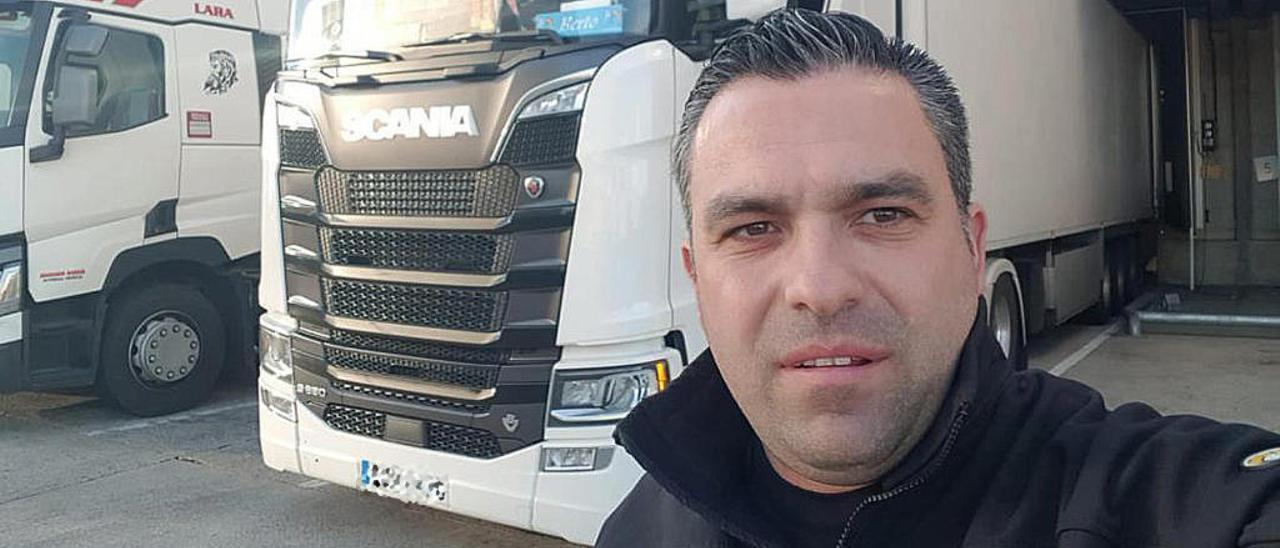 José Alberto Torres, el &quot;heroico&quot; camionero. // FdV