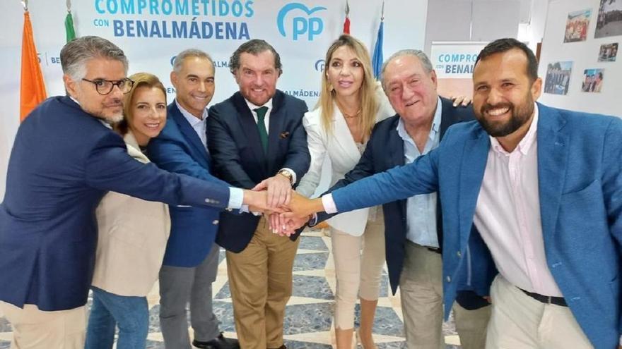 Los concejales del grupo municipal de Cs se integran en la lista del PP en Benalmádena