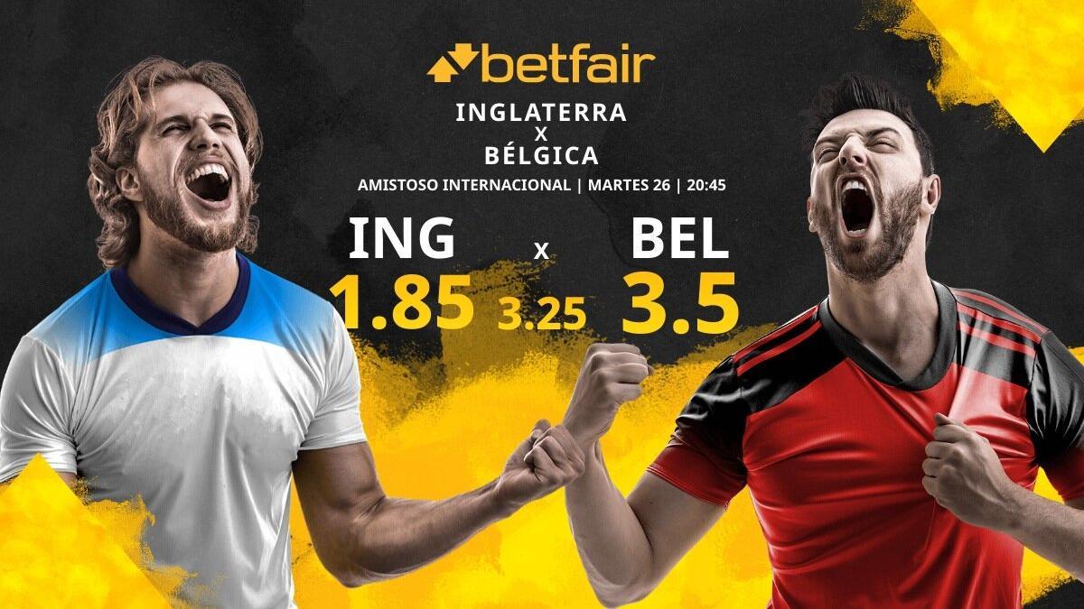 Inglaterra vs. Bélgica: horario, TV, estadísticas, clasificación y pronósticos