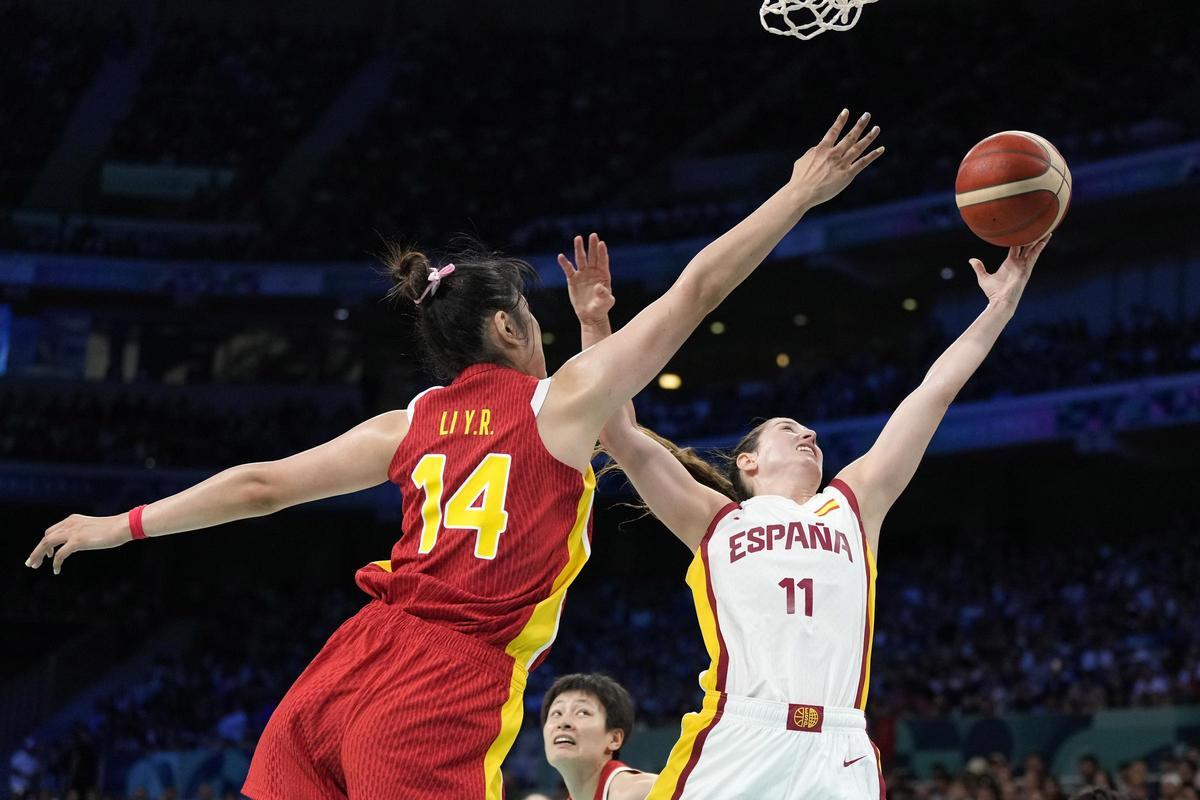 Baloncesto: España-China. Baloncesto: España-China.