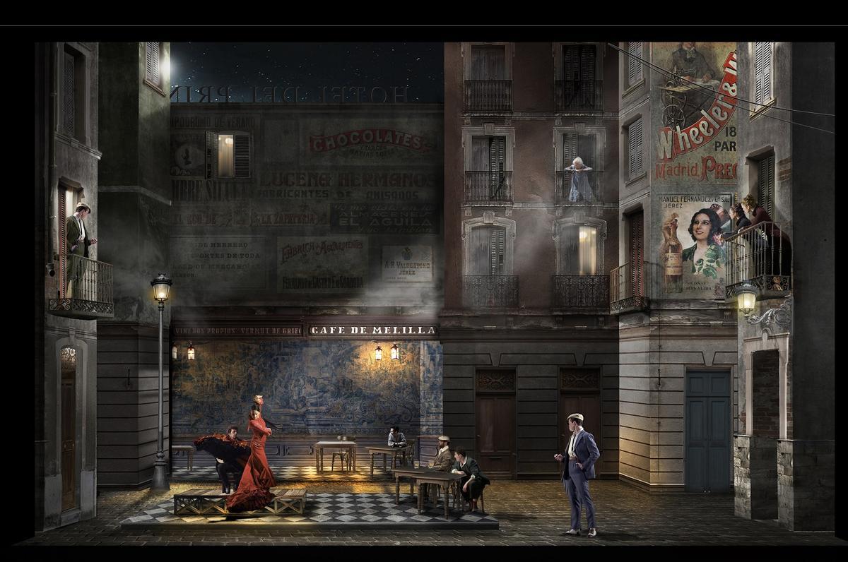 Representación de 'La verbena de la Paloma', una de las zarzuelas más populares y castizas