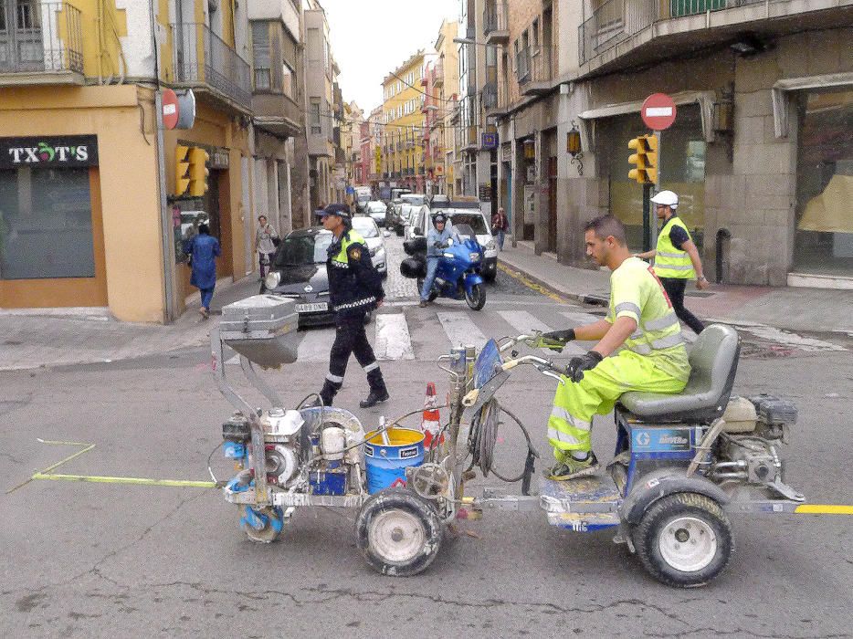 Obres plaça del Sol de Figueres