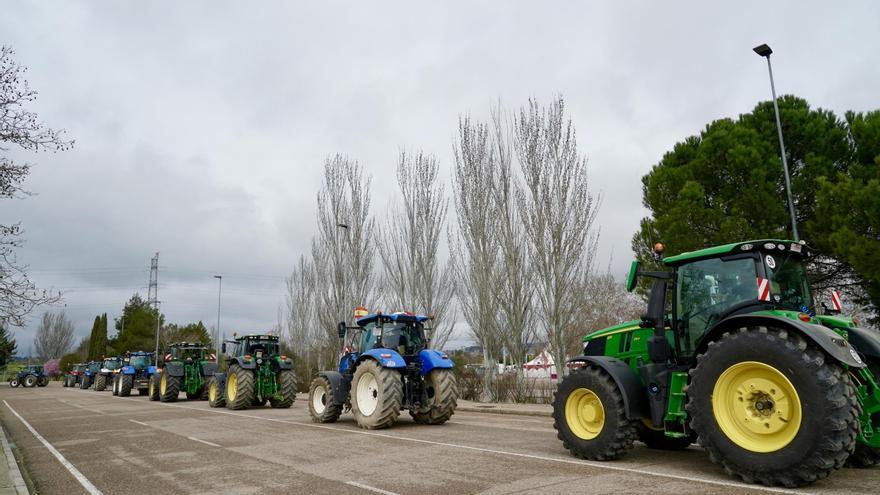 GALERÍA: La tractorada de Valladolid, en imágenes