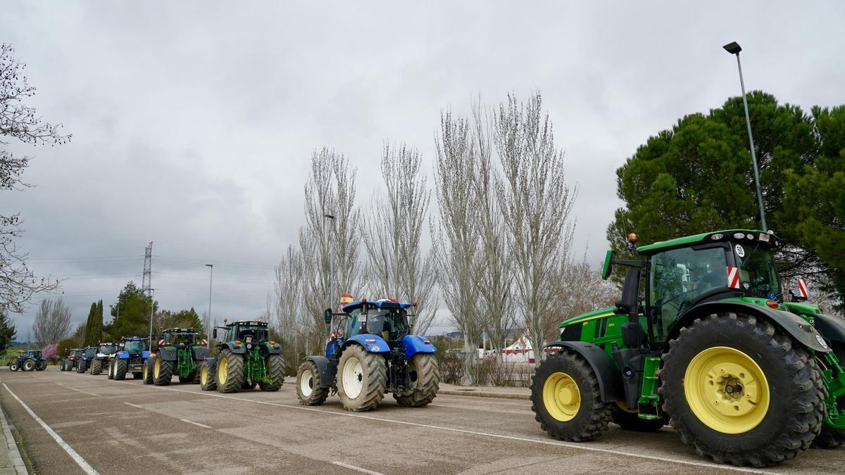 GALERÍA: La tractorada de Valladolid, en imágenes