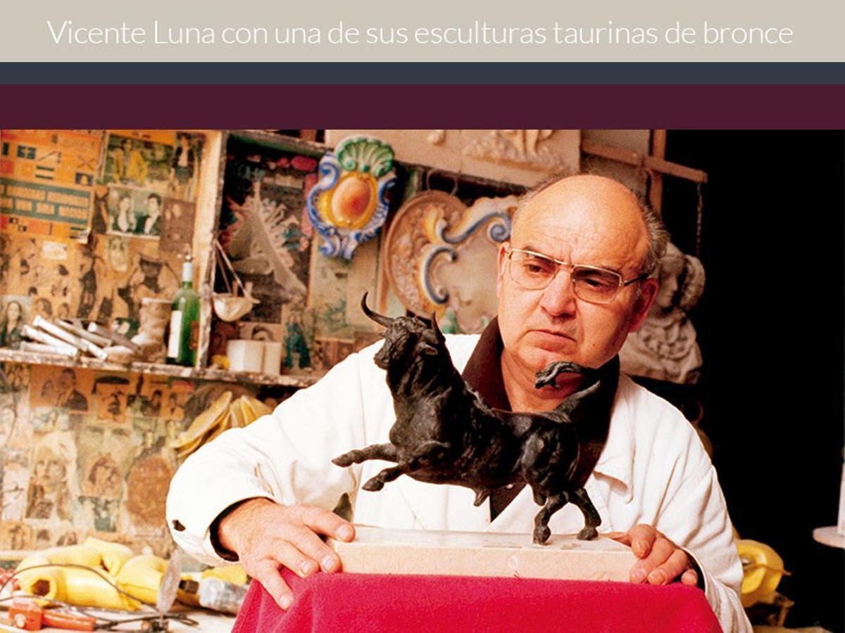 Fue especialista en la escultura taurina.
