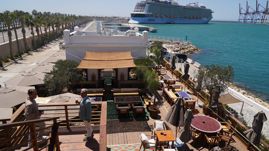 Así es el nuevo restaurante de Trocadero en la antigua Casa de Botes del Puerto de Málaga