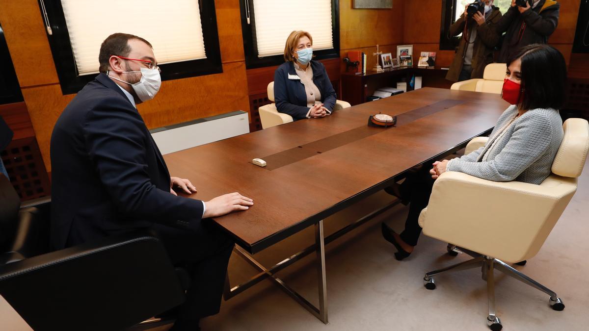 La ministra de Sanidad, Carolina Darias, visita Asturias