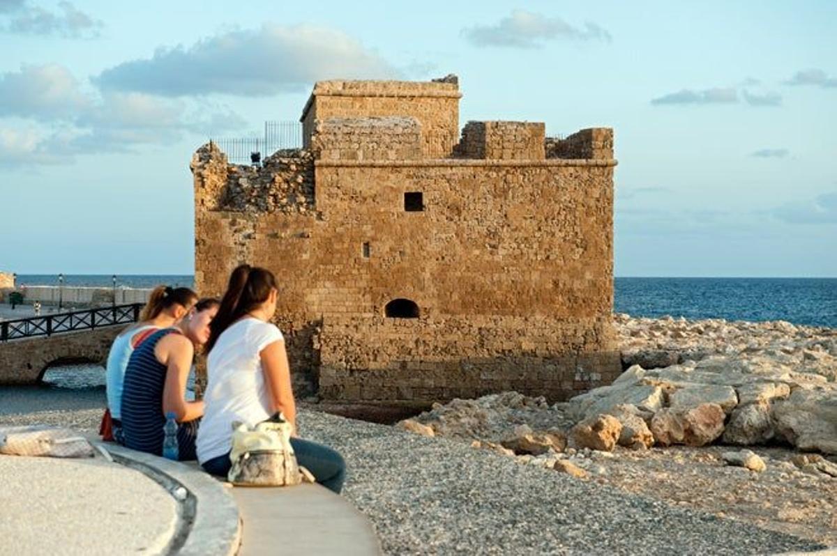 El castillo de Pafos.