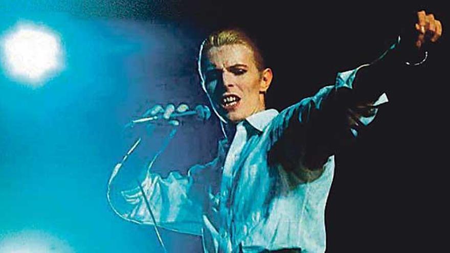 David Bowie, en una imatge corresponent a l´any 1976.