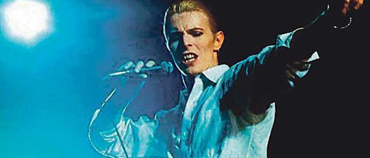 David Bowie, en una imatge corresponent a l´any 1976.