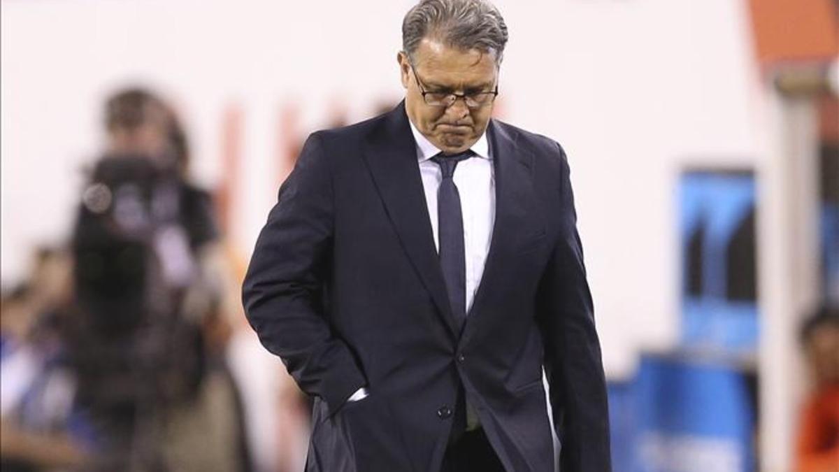'Tata' Martino acabó hundido tras perder la final de la Copa América