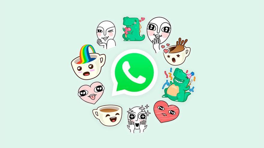 Los 12 stickers de WhatsApp // WT