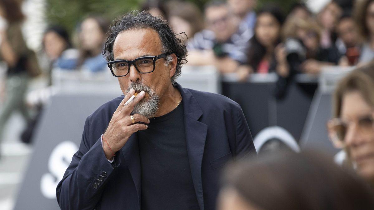 El director mexicano Alejandro González Iñárritu, en San Sebastián.