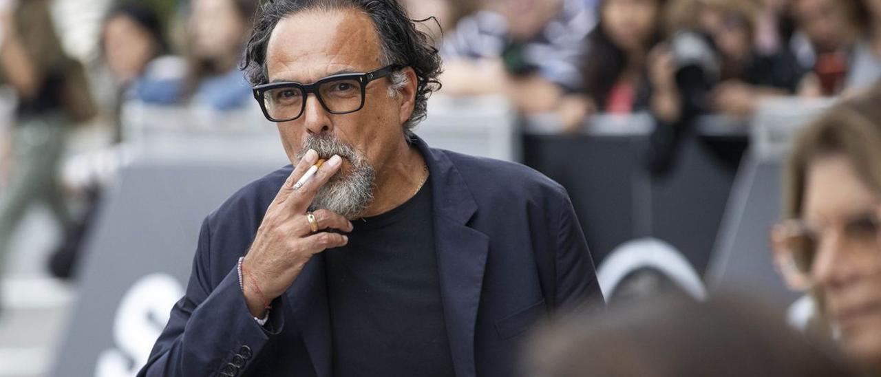 El director mexicano Alejandro González Iñárritu, en San Sebastián.