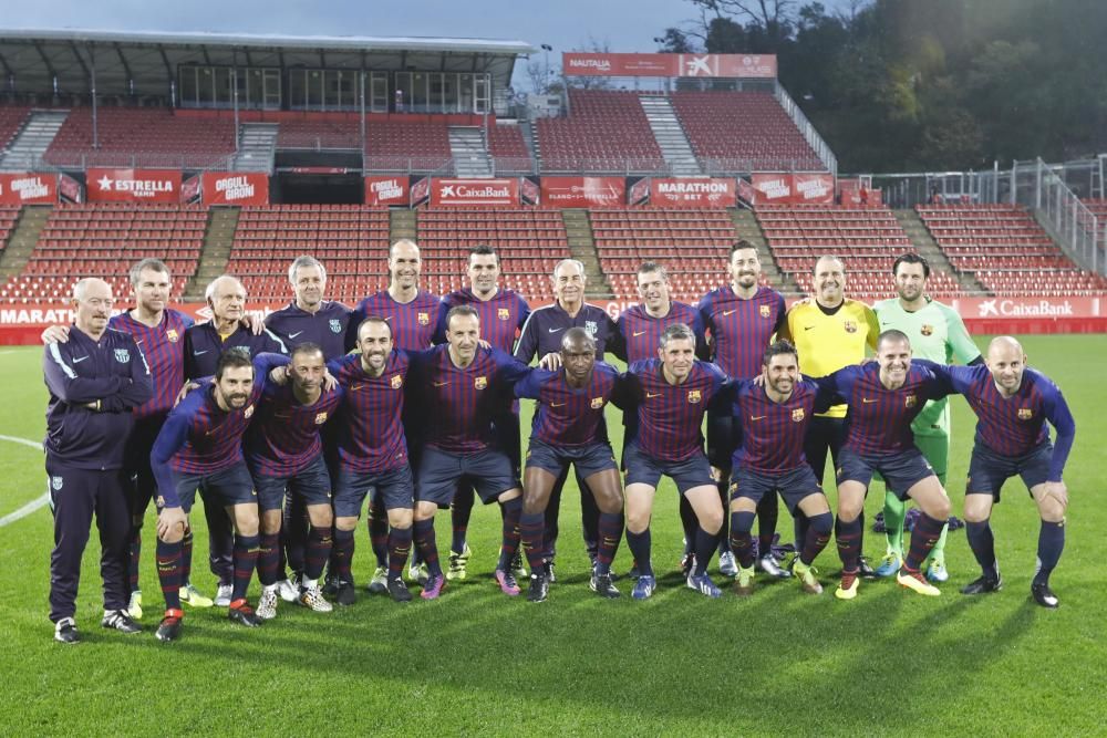 Partit entre veterans del Girona i del Barcelona