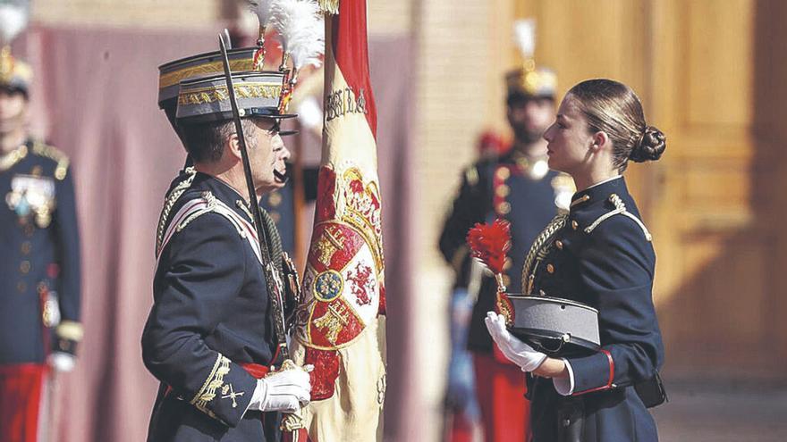 A la caza de los números de la cadete Leonor