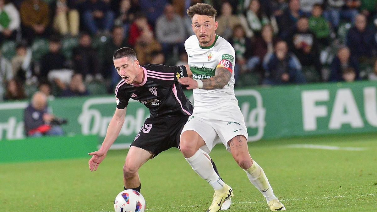 Josan Ferrández, durante un partido de la temporada pasada